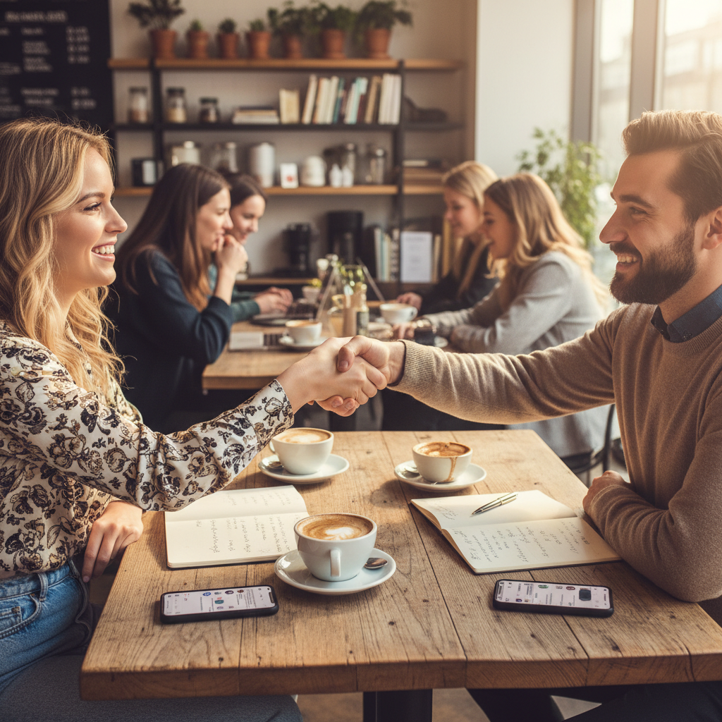 Reunião entre influencers